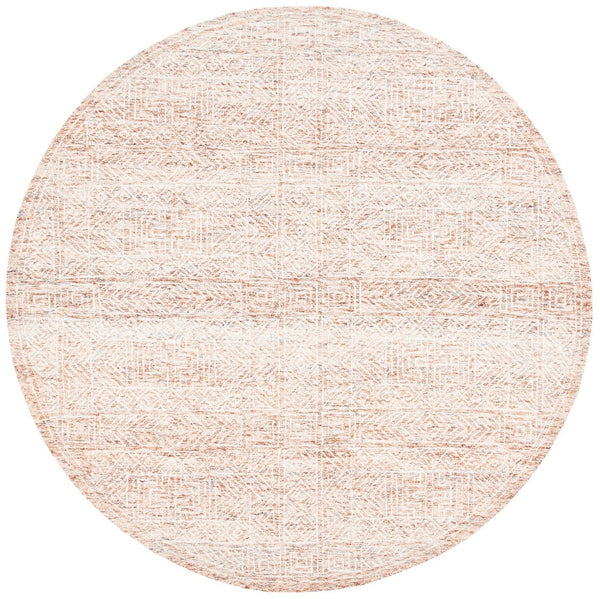 Capri 206  Hand Tufted 100% Wool Pile Rug Brown / Beige