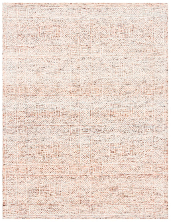 Capri 206  Hand Tufted 100% Wool Pile Rug Brown / Beige