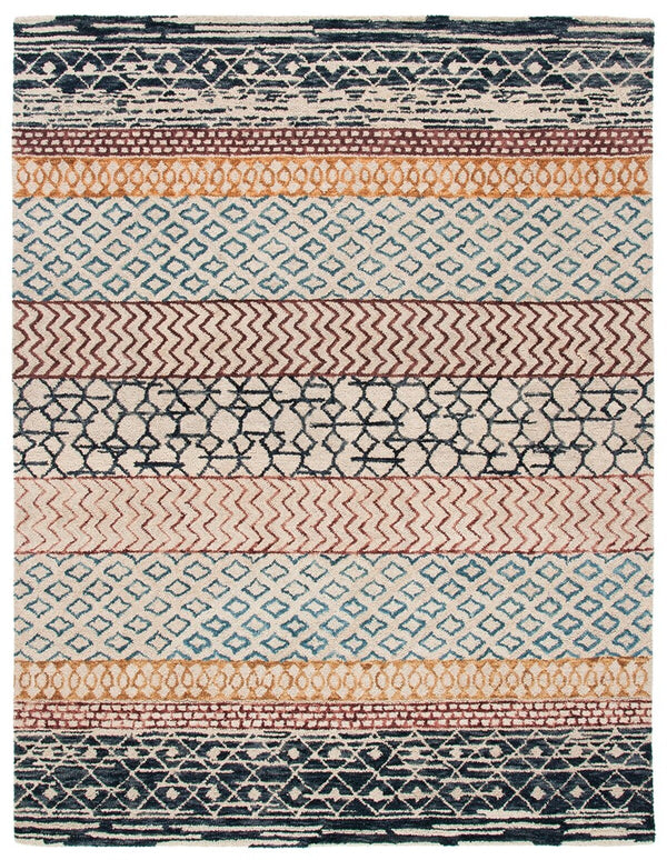 Safavieh Capri 502 Hand Tufted 80% Wool/20% Cotton Contemporary Rug CPR502A-9SQ
