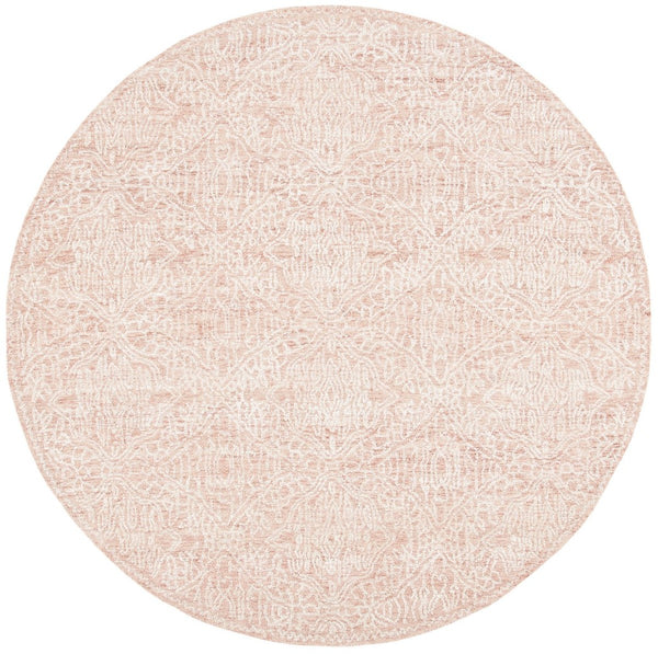 Capri 613  Hand Tufted 80% Wool, 20% Cotton Rug Rust / Ivory