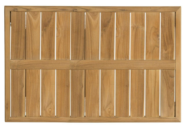 Safavieh Montford Coffee Table Teak Natural Beige Wood Polyester Couture CPT1001A 889048396142