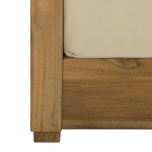 Montford Teak 3-Seat Bench Casing