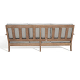 Safavieh Martinique Wood Patio Sofa CPT1013B