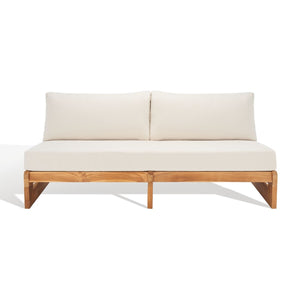 Safavieh Julianne Brazilian Teak Patio Sofa CPT1032A-2BX