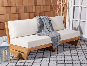 Safavieh Julianne Brazilian Teak Patio Sofa CPT1032A-2BX