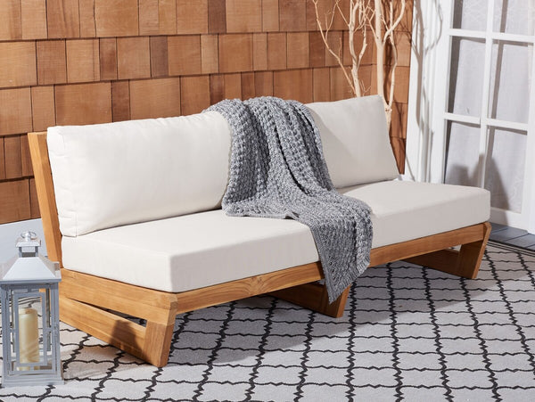 Safavieh Julianne Brazilian Teak Patio Sofa CPT1032A-2BX