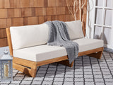 Safavieh Julianne Brazilian Teak Patio Sofa CPT1032A-2BX