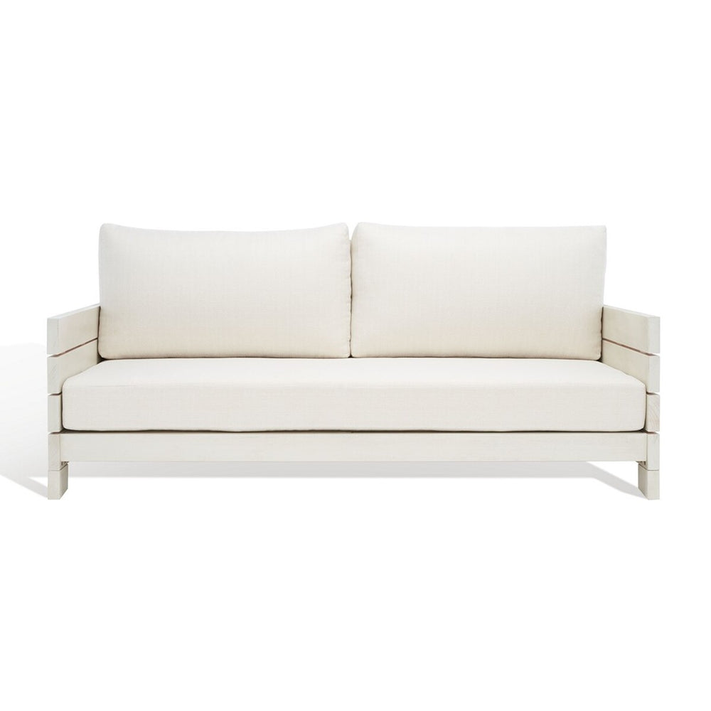 Safavieh Chrissie Wood Patio Sofa CPT1033A-2BX