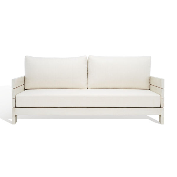Safavieh Chrissie Wood Patio Sofa CPT1033A-2BX