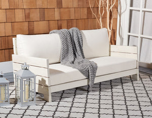 Safavieh Chrissie Wood Patio Sofa CPT1033A-2BX