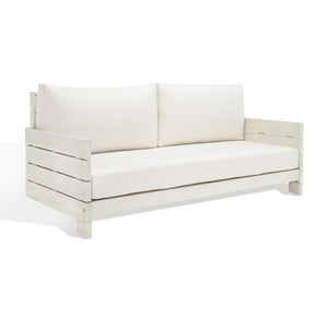 Safavieh Chrissie Wood Patio Sofa CPT1033A-2BX