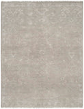 Nourison Elan ELN05 Vintage Handmade Knotted Indoor only Area Rug Grey 7'9" x 9'9" 99446378002