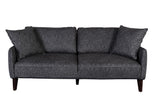 Porter Designs Asher Mid-Century Modern Modern Sofa Gray 01-33C-01-5203