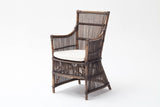 Wickerworks Duchess Chair (Set of 2) in Natural Rustic Rattan