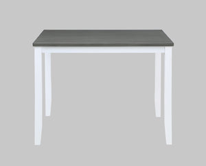 Vilo Home Coastal Crete 5 Piece Pub Height Dining Set VH255-W VH255-W