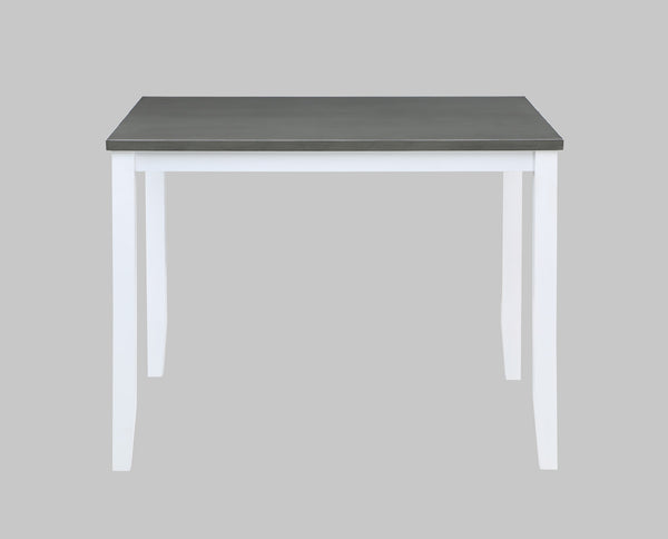 Vilo Home Coastal Crete 5 Piece Pub Height Dining Set VH255-W VH255-W