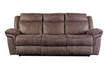 Porter Designs Carrizo Transitional Reclining Sofa Brown 03-180C-01-7621