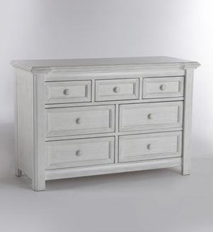 Cristallo Double Dresser: Elegant Vintage Style with Ample Storage, Soft-Closing Drawers & Eco-Friendly Finish