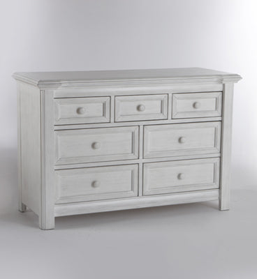 Cristallo Double Dresser: Elegant Vintage Style with Ample Storage, Soft-Closing Drawers & Eco-Friendly Finish