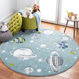 Safavieh Carousel Kids 103 Power Loomed 100% Polypropylene Kids Rug CRK103J-9