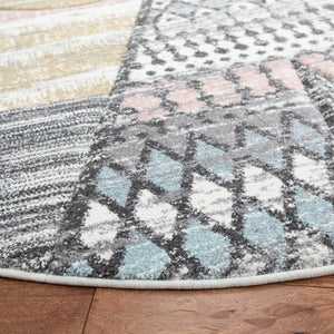 Safavieh Carousel Kids 117 Power Loomed Polyproplyene Pile Kids Rug CRK117F-26