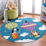 Safavieh Carousel Kids 118 Power Loomed 100% Polypropylene Rug CRK118M-9