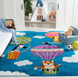 Safavieh Carousel Kids 118 Power Loomed 100% Polypropylene Kids Rug CRK118M-8