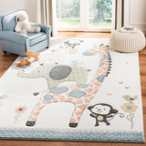 Safavieh Carousel Kids 120 Power Loomed Polyproplyene Pile Kids Rug CRK120A-6