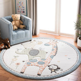 Safavieh Carousel Kids 120 Power Loomed Polyproplyene Pile Kids Rug CRK120A-6