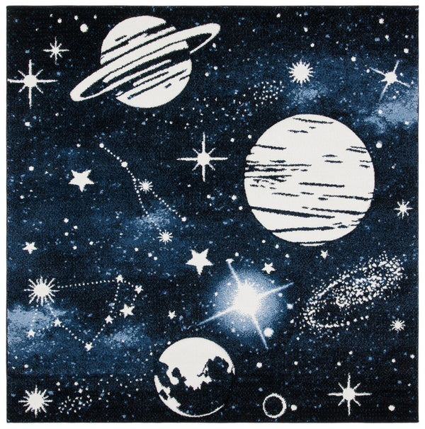 Safavieh Carousel Kids 122 Power Loomed 100% Polypropylene Kids Rug CRK122M-9