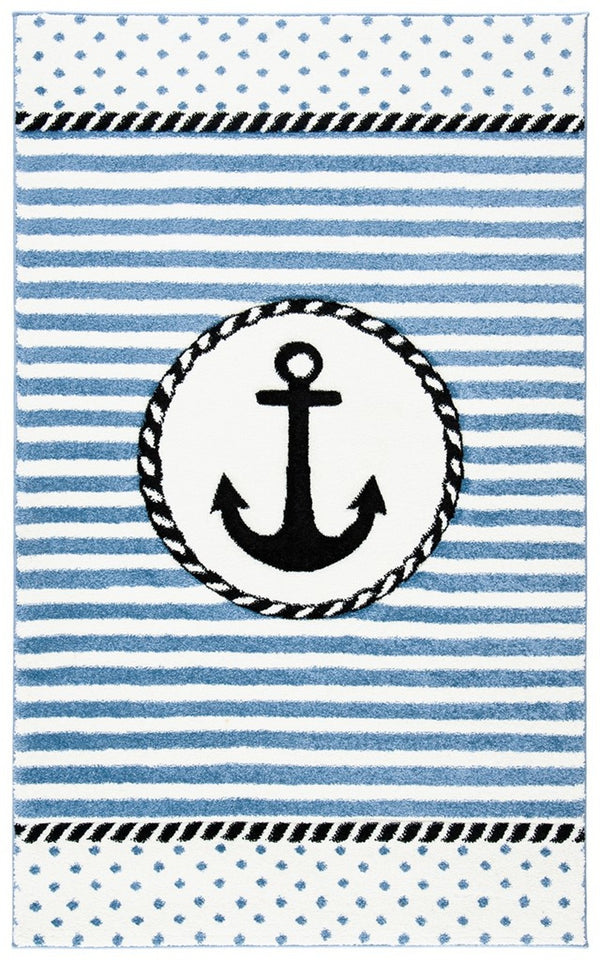 Safavieh Carousel Kids 124 Power Loomed 100% Polypropylene Kids Rug CRK124A-8SQ