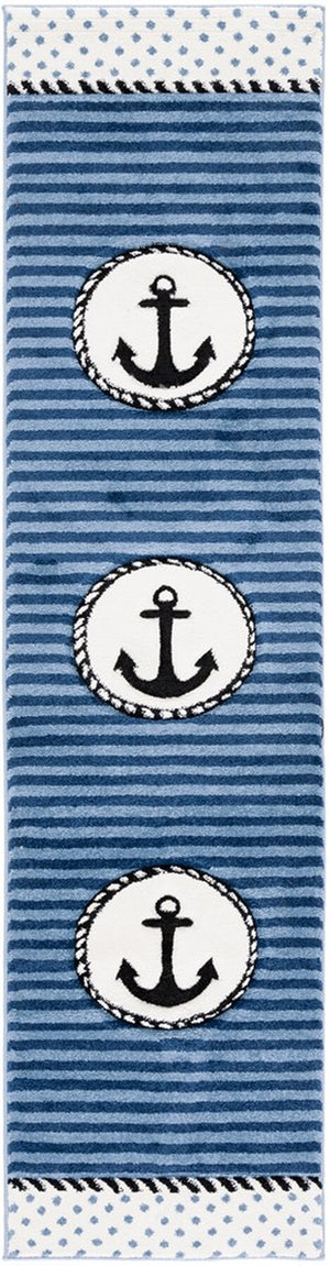 Safavieh Carousel Kids 124 Power Loomed Polyproplyene Pile Kids Rug CRK124N-26