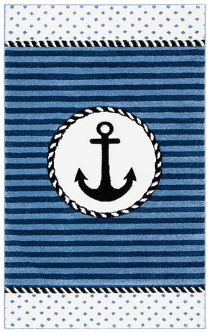 Safavieh Carousel Kids 124 Power Loomed Polyproplyene Pile Kids Rug CRK124N-26