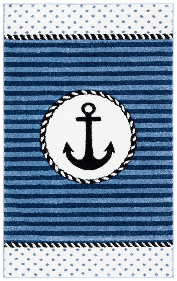 Safavieh Carousel Kids 124 Power Loomed Polyproplyene Pile Kids Rug CRK124N-26