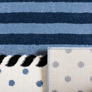 Safavieh Carousel Kids 124 Power Loomed 100% Polypropylene Kids Rug CRK124N-8SQ