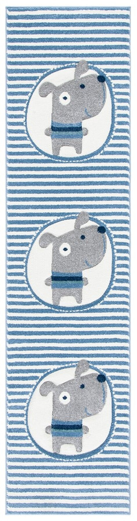 Safavieh Carousel Kids 126 Power Loomed 100% Polypropylene Kids Rug CRK126A-8