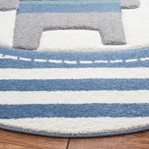 Safavieh Carousel Kids 126 Power Loomed 100% Polypropylene Kids Rug CRK126A-8