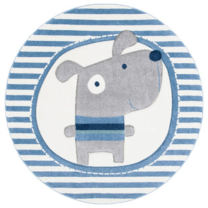 Safavieh Carousel Kids 126 Power Loomed 100% Polypropylene Kids Rug CRK126A-8