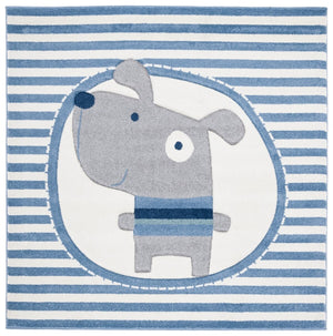 Safavieh Carousel Kids 126 Power Loomed 100% Polypropylene Kids Rug CRK126A-8