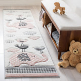 Safavieh Carousel Kids 127 Power Loomed %100 PP FRISEE Kids Rug CRK127P-5SQ