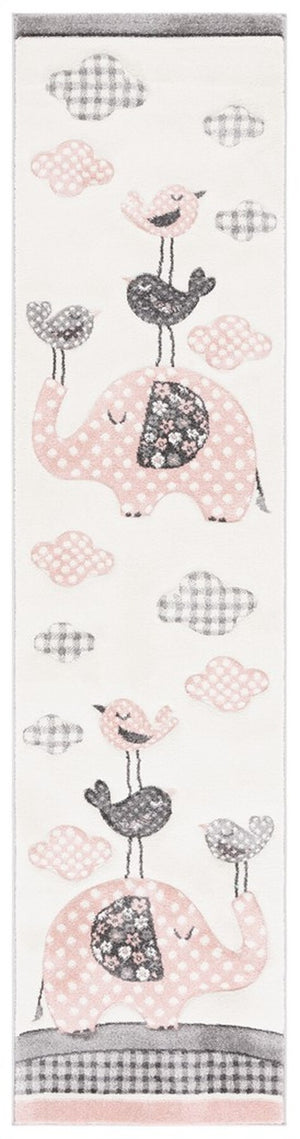 Safavieh Carousel Kids 127 Power Loomed Polyproplyene Pile Kids Rug CRK127P-6