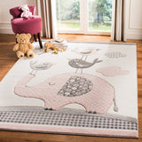 Safavieh Carousel Kids 127 Power Loomed Polyproplyene Pile Kids Rug CRK127P-6