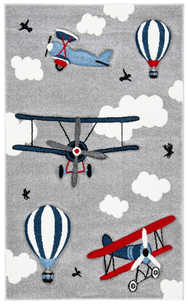 Safavieh Carousel Kids 137 Power Loomed 100% Polypropylene Kids Rug CRK137F-9