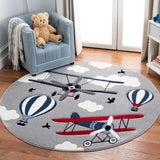 Safavieh Carousel Kids 137 Power Loomed 100% Polypropylene Rug CRK137F-212