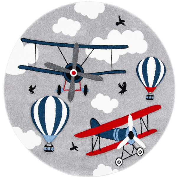 Safavieh Carousel Kids 137 Power Loomed 100% Polypropylene Rug CRK137F-212