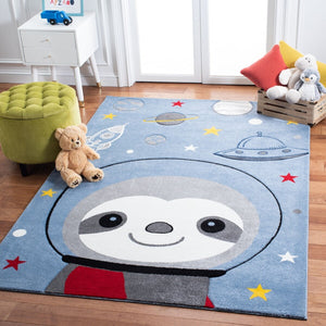 Safavieh Carousel Kids 140 Power Loomed 100% Polypropylene Kids Rug CRK140M-7SQ