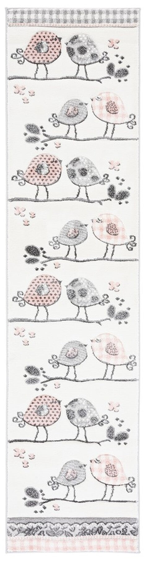 Safavieh Carousel Kids 153 Power Loomed Polyproplyene Pile Kids Rug CRK153P-4SQ