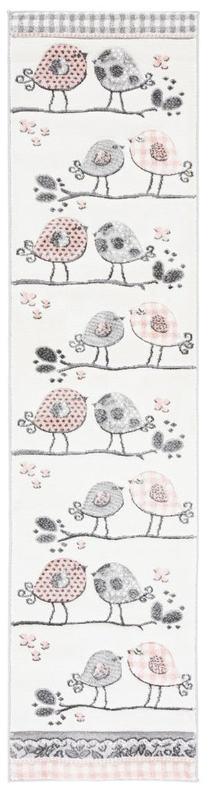 Safavieh Carousel Kids 153 Power Loomed 100% Polypropylene Kids Rug CRK153P-3SQ