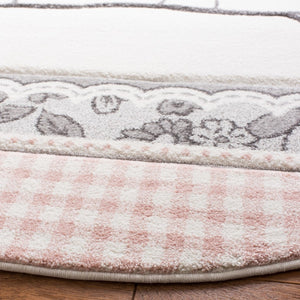 Safavieh Carousel Kids 153 Power Loomed %100 PP FRISEE Kids Rug CRK153P-5SQ