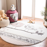 Safavieh Carousel Kids 153 Power Loomed %100 PP FRISEE Kids Rug CRK153P-5SQ